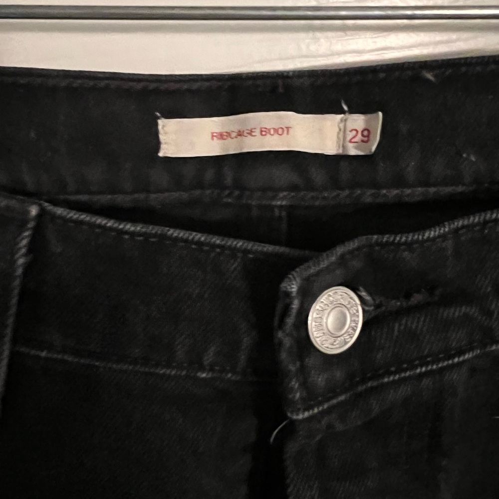 Levi's Women's High Rise Boot Cut Jeans - Black - Picture 5 of 8